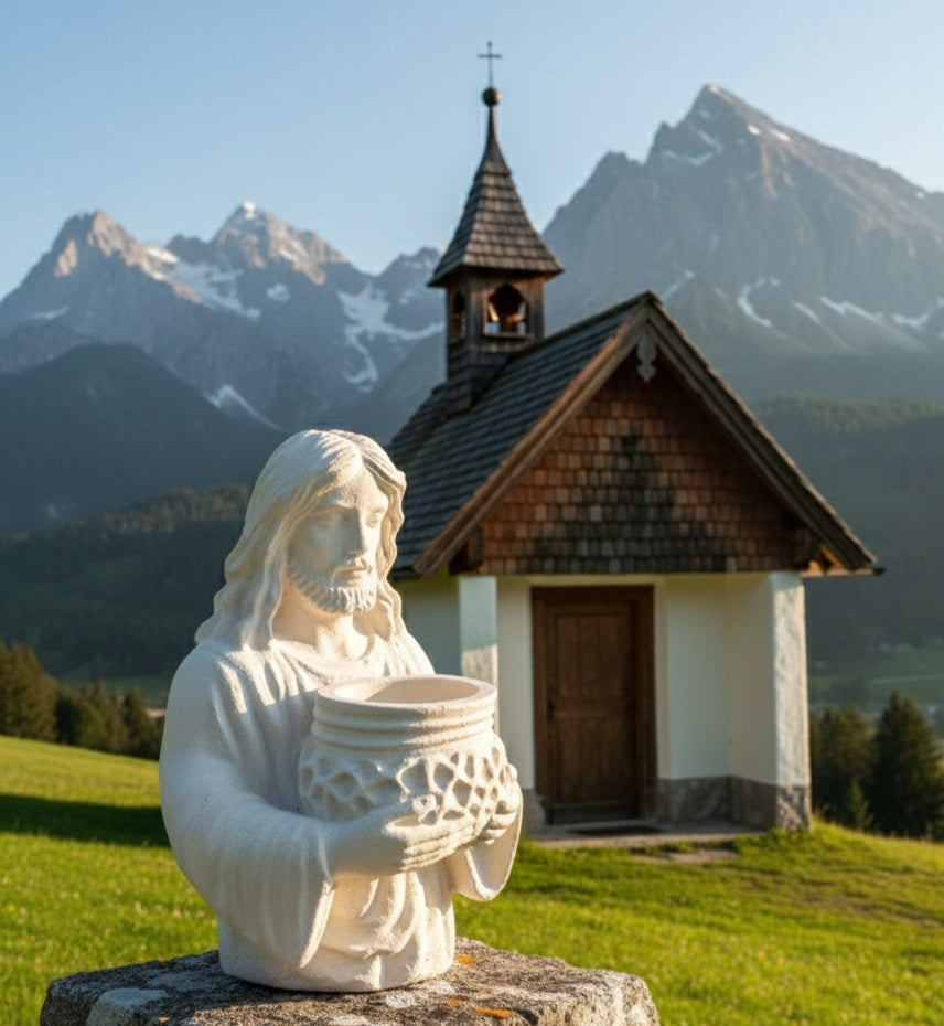 Christusfigur Gips 11x7cm Einzigartige Deko in Wunschfarben oder zum selbst bemalen Handmade Edel Das perfekte Geschenkhighlight Wunderbar