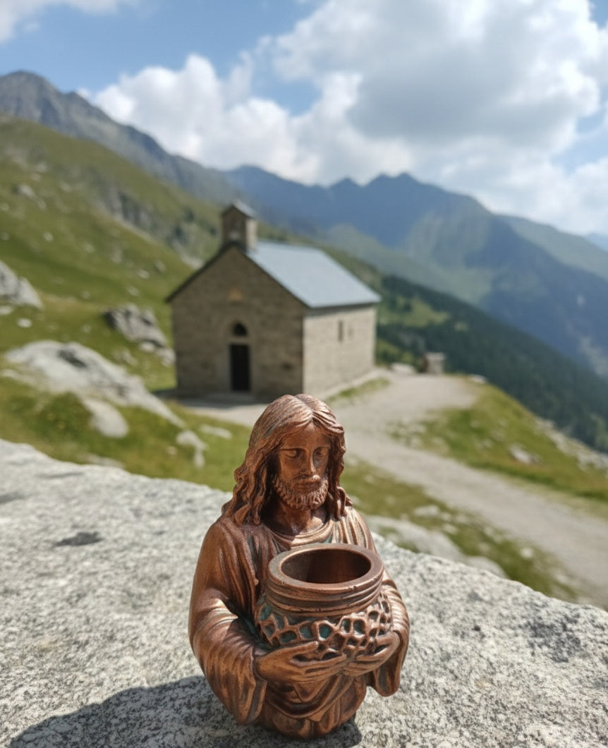 Christusfigur Gips 11x7cm Einzigartige Deko in Wunschfarben oder zum selbst bemalen Handmade Edel Das perfekte Geschenkhighlight Wunderbar