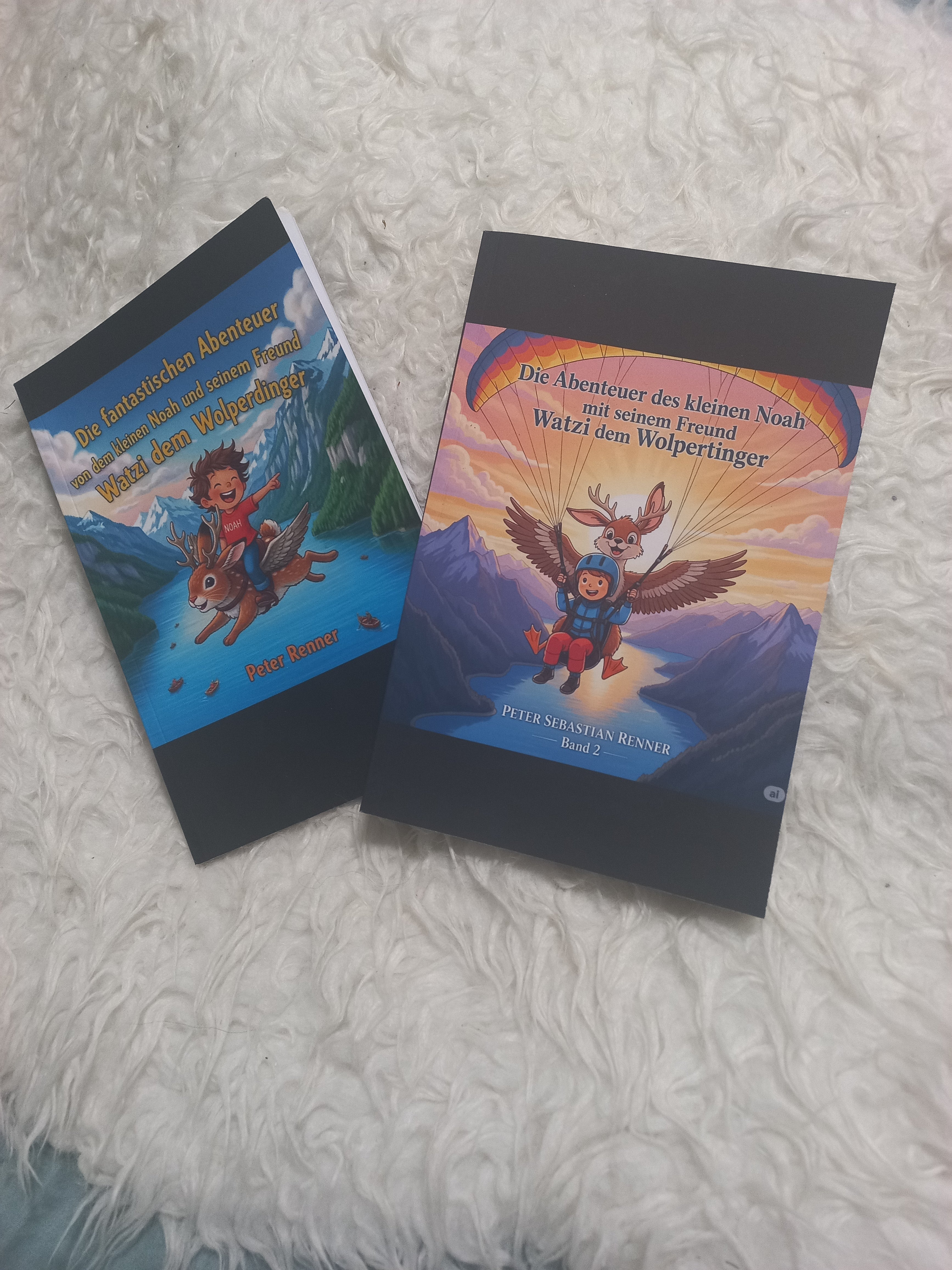 KinderbuchAbenteuer: Noah und Watzi der Wolperdinger Handillustriert & Pädagogisch wertvoll Geschenk für Kinder ab 4 Jahren -Liebenswert!