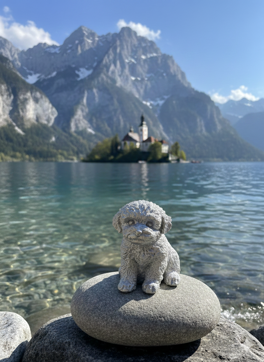 Hab deine Fellnase immer bei dir!  Edle Hunde-Gipsformen (11x8cm) in Farbe oder Natur zum Bemalen. Ein Unikat für jeden Hundefreund!