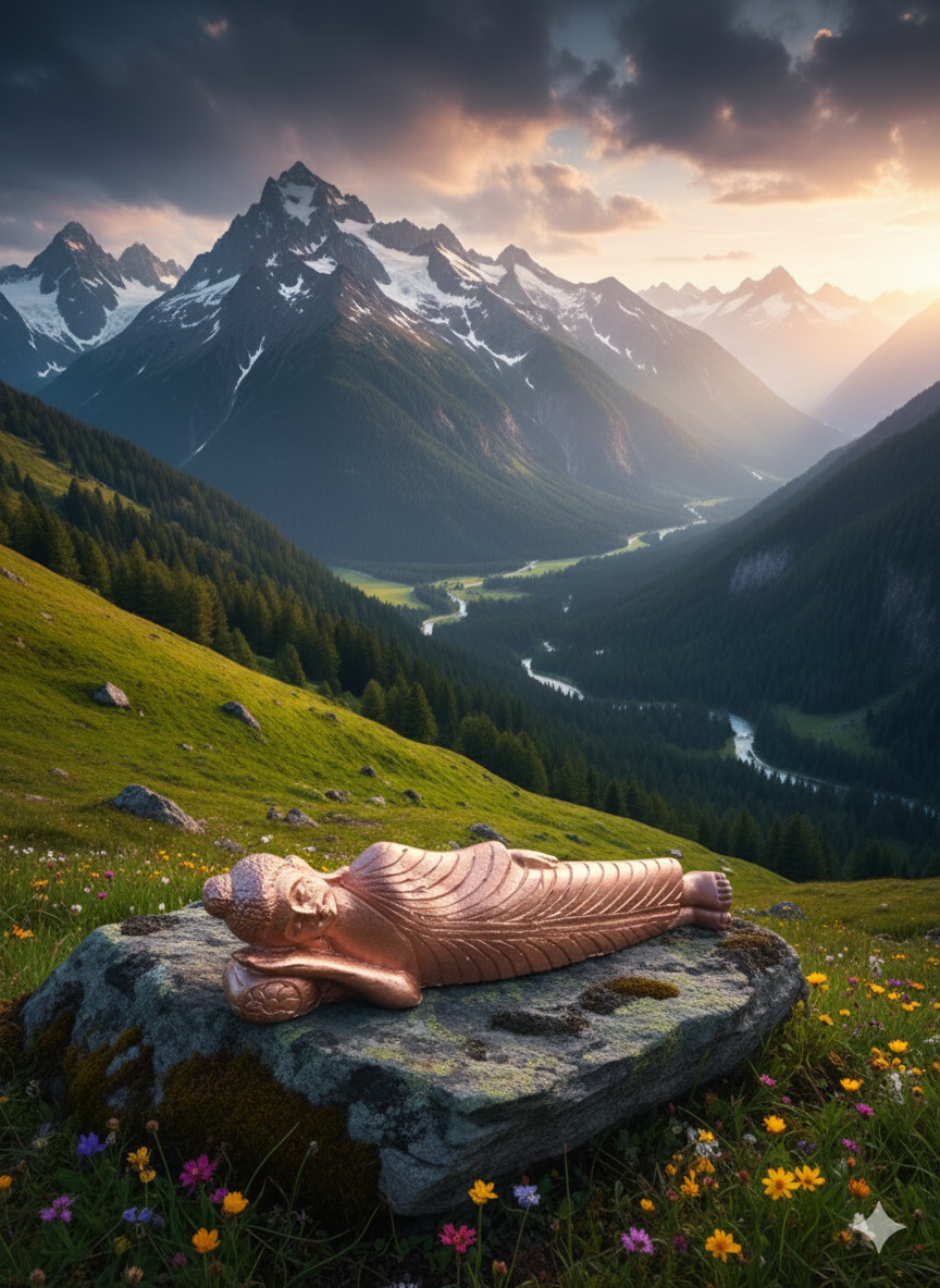 Finde Ruhe in Meditation! Dein persönlicher Liegebuddha (28cm) zum selbst bemalen, oder in verschiedenen Farben. Ein Blickfang für Zuhause.