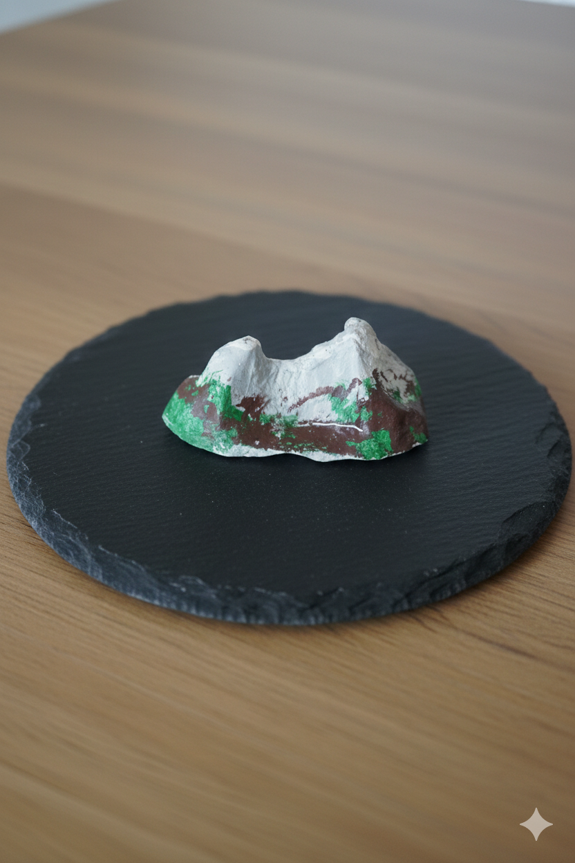 Watzmann Miniatur (6cm) – Handgefertigtes 10er Sammler-Set